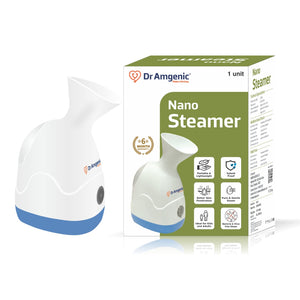 Relieve Cold Cough Symptoms Naturally: Dr. Amgenic’s Nano Steamer for Soothing Respiratory Relief