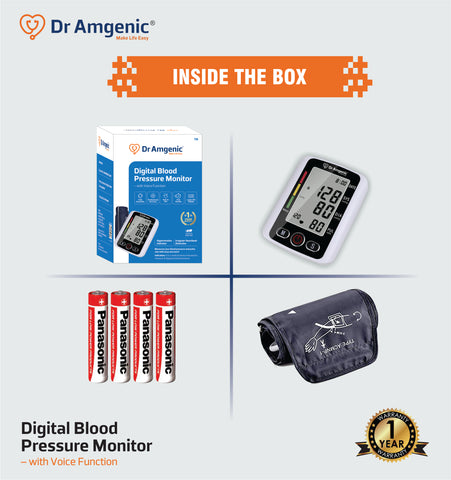 Dr Amgenic Blood Pressure Monitor and Nano Steamer