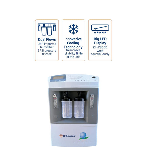 Oxygen Concentrator 5L Double Flow