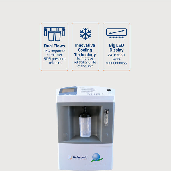Oxygen Concentrator 5 L Single Flow